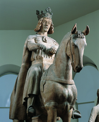 Monument Otto der Große (Otto the Great) in Magdeburg, photo: IMG