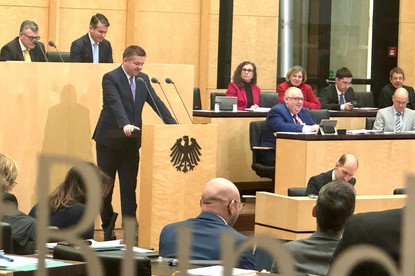 Ministerpräsident Schulze im Bundesrat