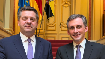 Ministerpräsident Sven Schulze und Bildungsminister Jan Riedel