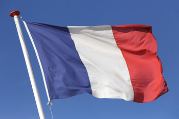 Das Bild zeigt die französische Flagge.