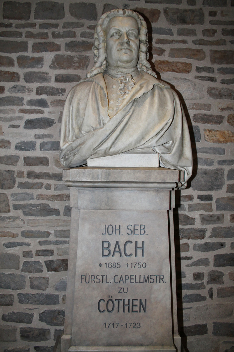 Monument Johann Sebastian Bach in Köthen, photo: Chancellerie d’Etat