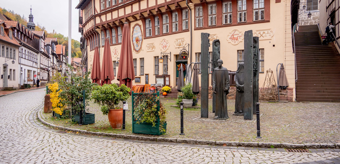 Thomas-Müntzer-Denkmal in Stolberg