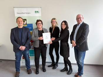 Übergabe Förderbescheid