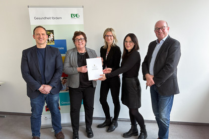 Übergabe Förderbescheid