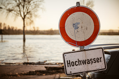 Hochwasserschild 