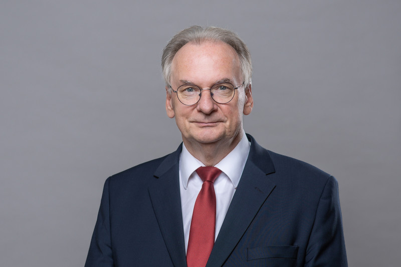 Das Bild zeigt Ministerpräsident Dr. Reiner Haseloff.