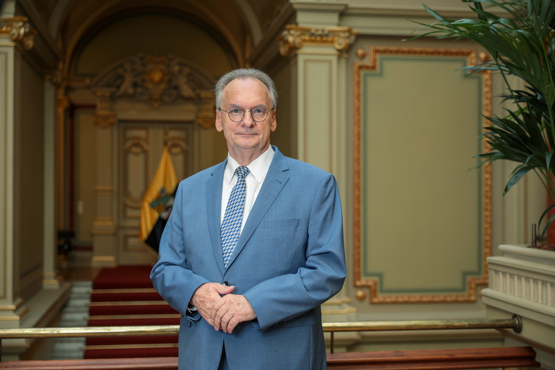 Das Bild zeigt Ministerpräsident Dr. Reiner Haseloff. Das Bild zeigt Ministerpräsident Dr. Reiner Haseloff.
