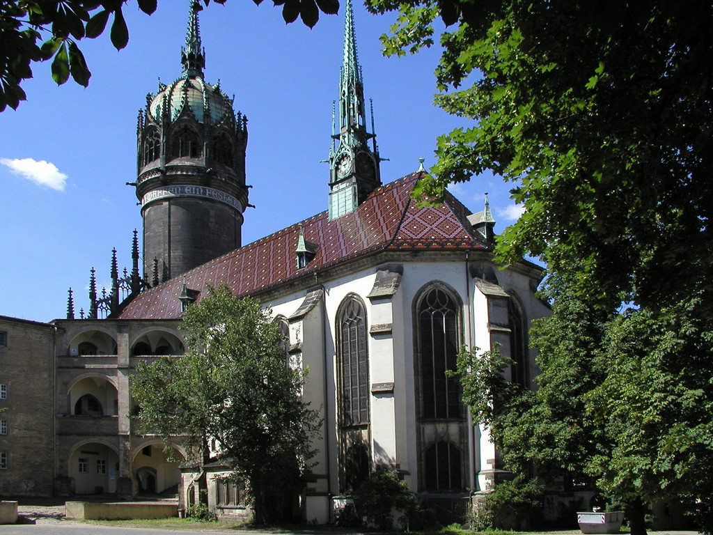 Schlosskirche Wittenberg_außen_quer Schlosskirche_Wittenberg_IMG
