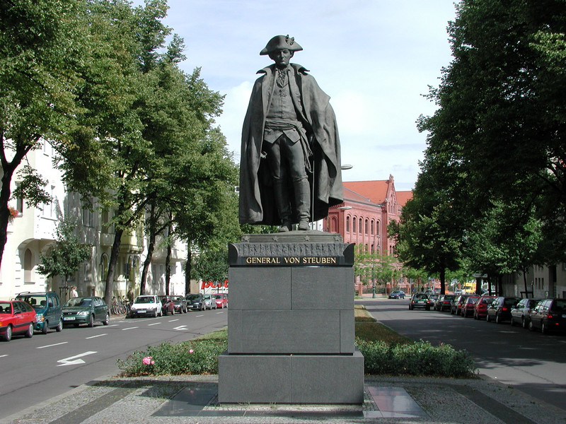 Monument Friedrich Wilhelm von Steuben, photo: State Chancellery