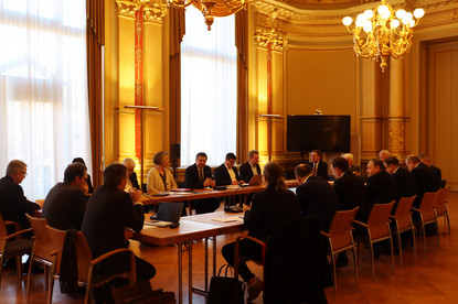 Der Resilienzstab hat sich konstitiuiert.