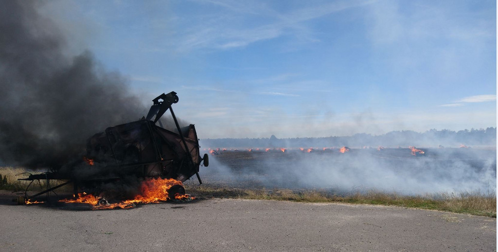 Brand Strohpresse Pietzpuhl Brand Strohpresse Pietzpuhl