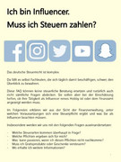 Titelbild: Ich bin Influencer: Muss ich Steuern zahlen?