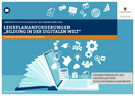 Titelbild: Lehrplananforderungen „Bildung in der digitalen Welt“ (Gymnasium)